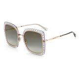 Jimmy Choo Gold Metal Sunglasses -  Jewellery, Women -  Jimmy Choo.